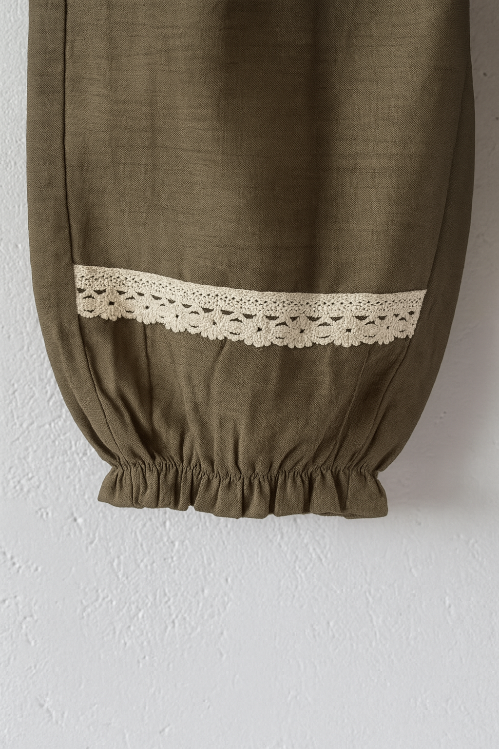 Olive Lightweight Linen Pants